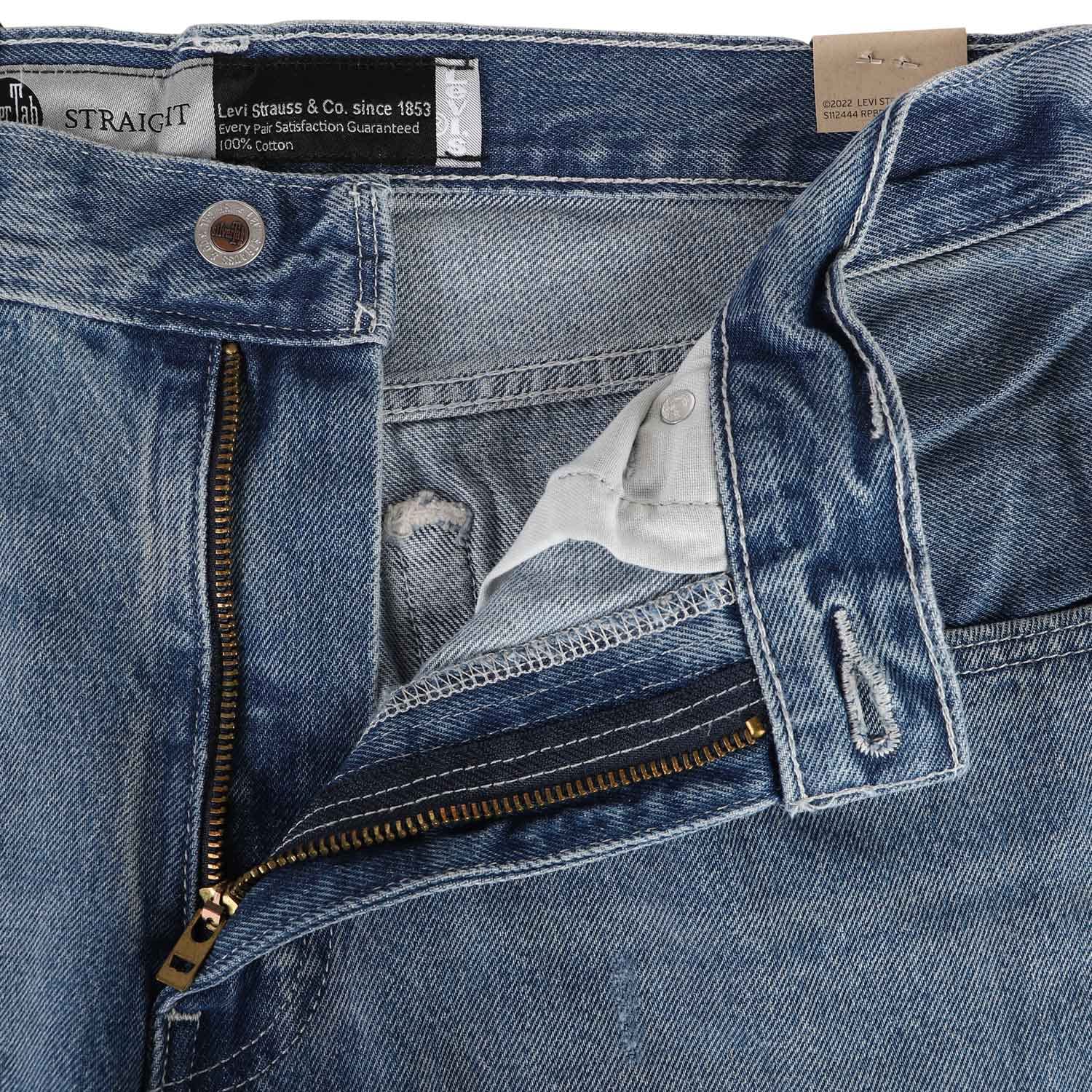 Amazon.co.jp: [リーバイス] デニム ジーンズ シルバータブ ストレート